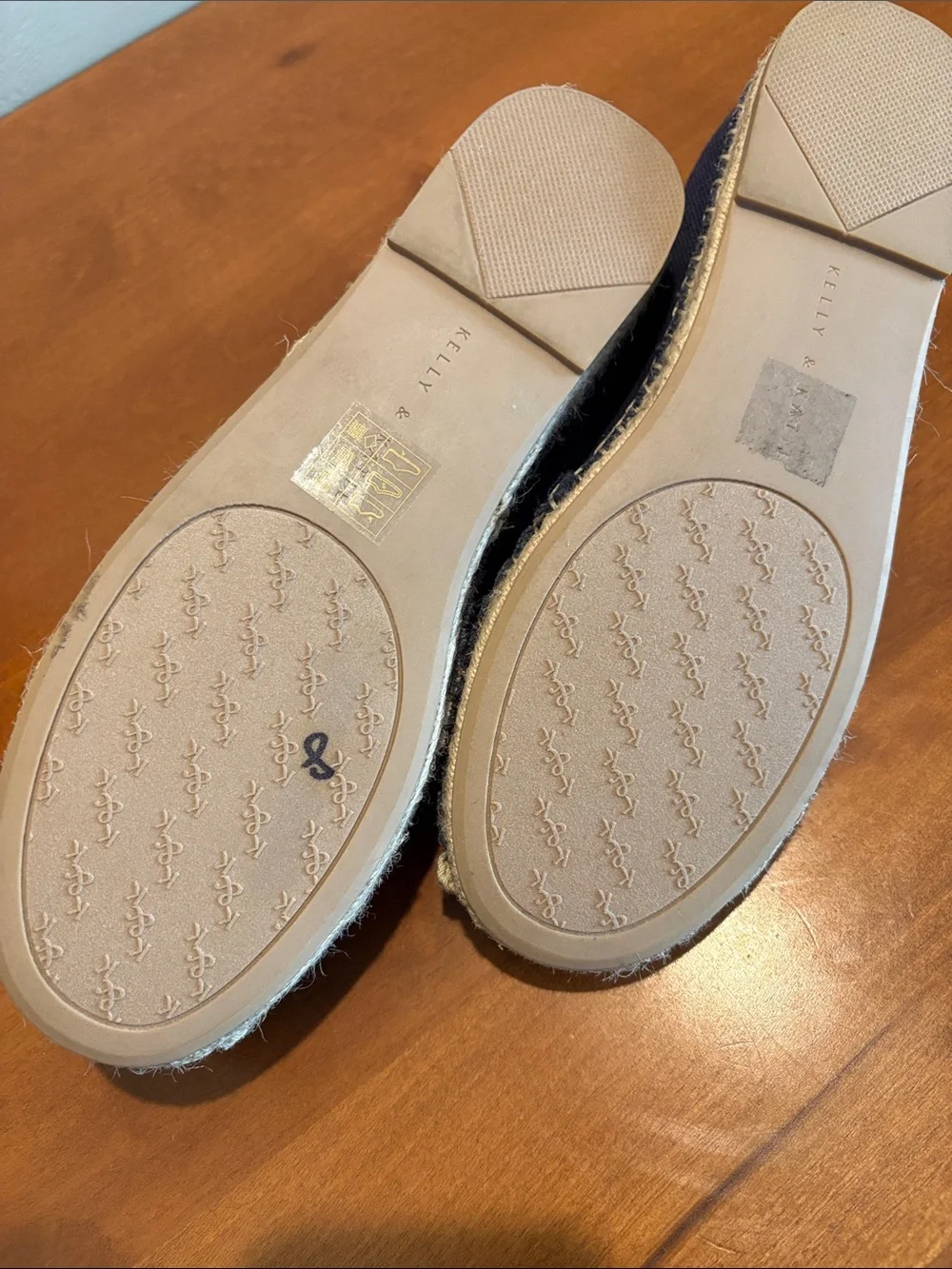 Kelly and Katie canvas loafers Sz 8
